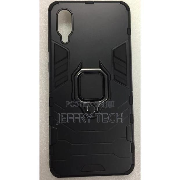 Case Rugged Shield Cover for Samsung A02/M02-Black - thumbnail 2