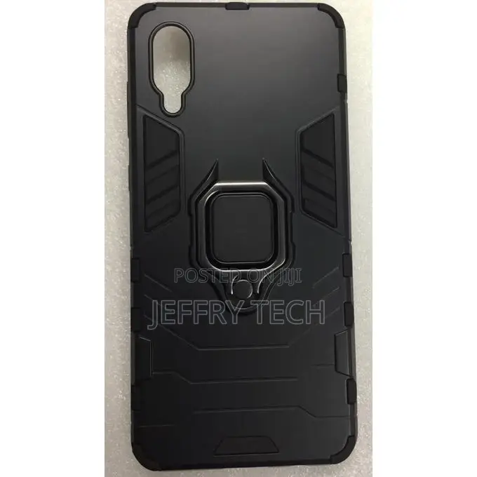 Case Rugged Shield Cover for Samsung A02/M02-Black