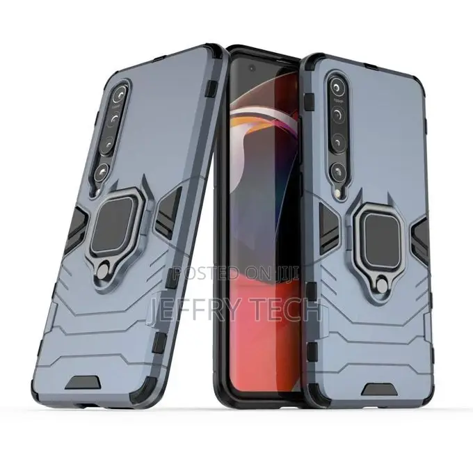 Case Rugged Ring Cover for Mi 10 Lite