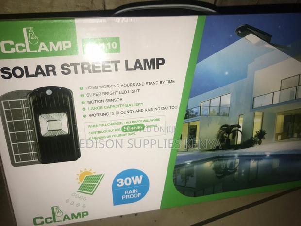 Solar Street Light 30W Cclamp With Motion Sensor - thumbnail 3