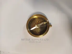 Magnet Plotting Compass With Lock Brass
