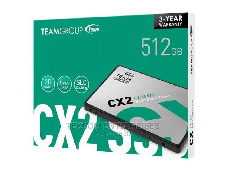 Team Group 2.5 CX2 512gb Solid State Drive