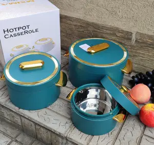 Luxurious Insulated Hotpots 3pcs