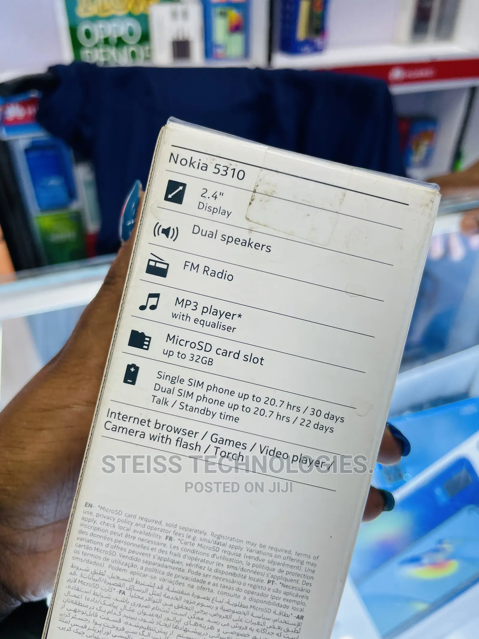 New Nokia 5310 XpressMusic Black