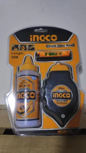 Chalk Line Reel Ingco 30M
