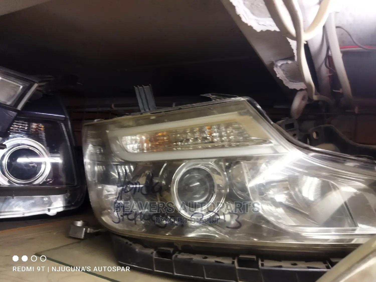 Honda Stepwagon 2013 Headlight