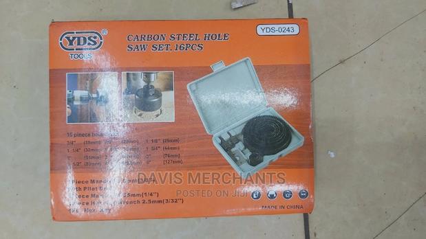 Carbon Steel Hole Saw Set - thumbnail 3