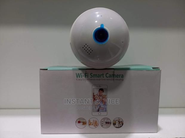 Smart Wifi Bulb Camera 360 Degree Panoramic View