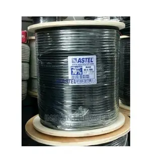 Astel Cable Coaxial Rg-6 CCS Series Cable 300 Meters