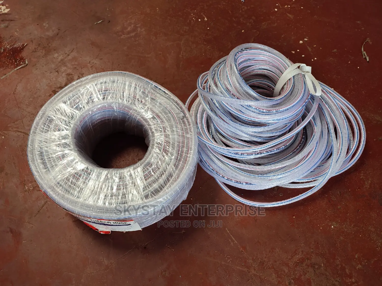 Argon Gas Pipe 6mm 8bars Diameter Fiber Streng