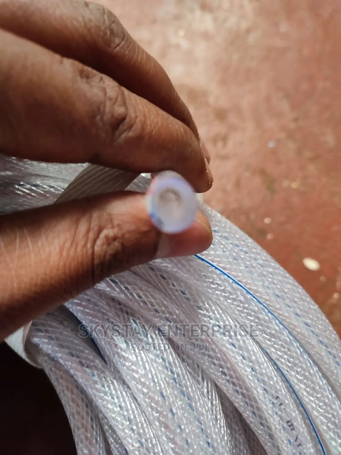 Argon Gas Pipe 6mm 8bars Diameter Fiber Streng