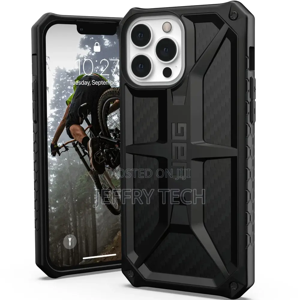 Urban Armor Gear Case for iPhone 13 Pro Max, Monarch, Carbon