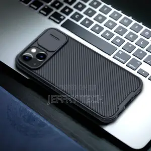 Nillkin Case for iPhone 13, Camshield Case, Black