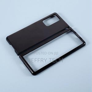 Rubberized Hard PC Shell for Samsung Galaxy Z Fold 2 5G, Bla - thumbnail 2