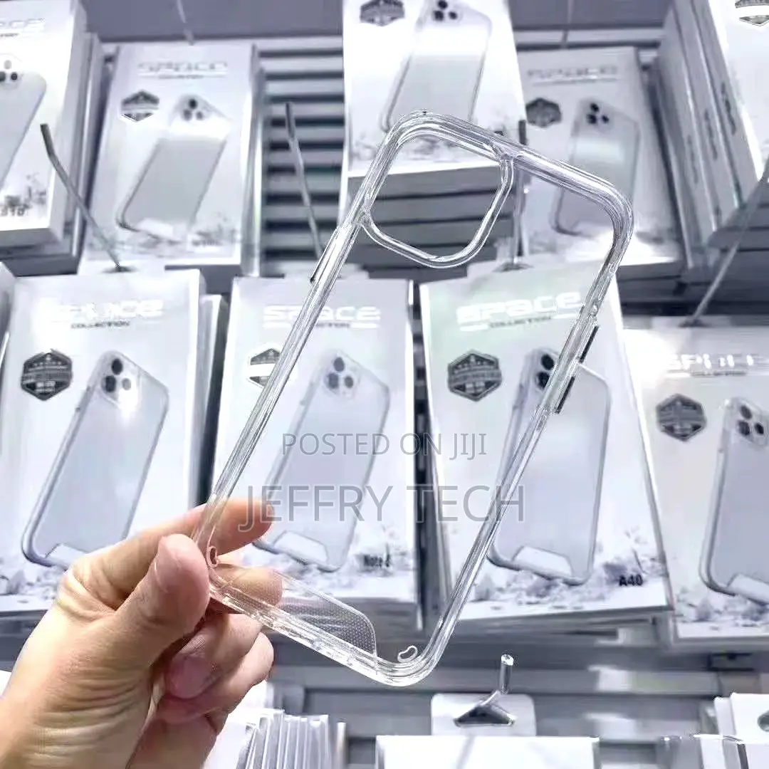 Space Case for iPhone 13 12 11 Pro Max Drop-Resistant Tra