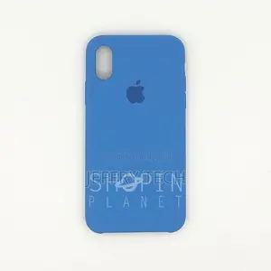 iPhone X / XS Silicone Case Surf Blue