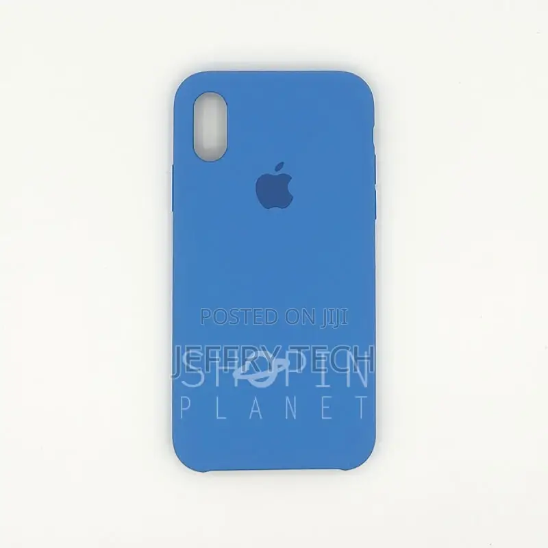 iPhone X / XS Silicone Case Surf Blue