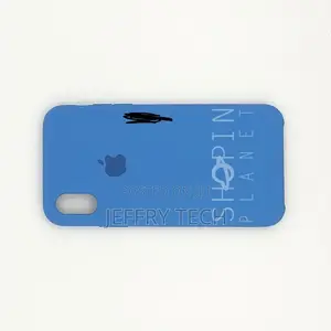 iPhone X / XS Silicone Case Surf Blue