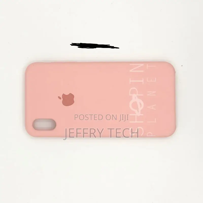 iPhone X / XS Silicone Case Grapefruit