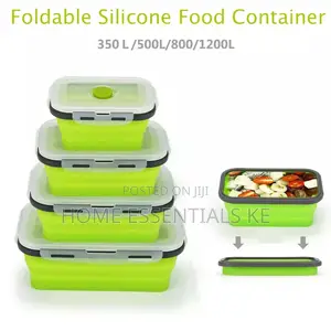 Silicone Foldable Lunchbox Set
