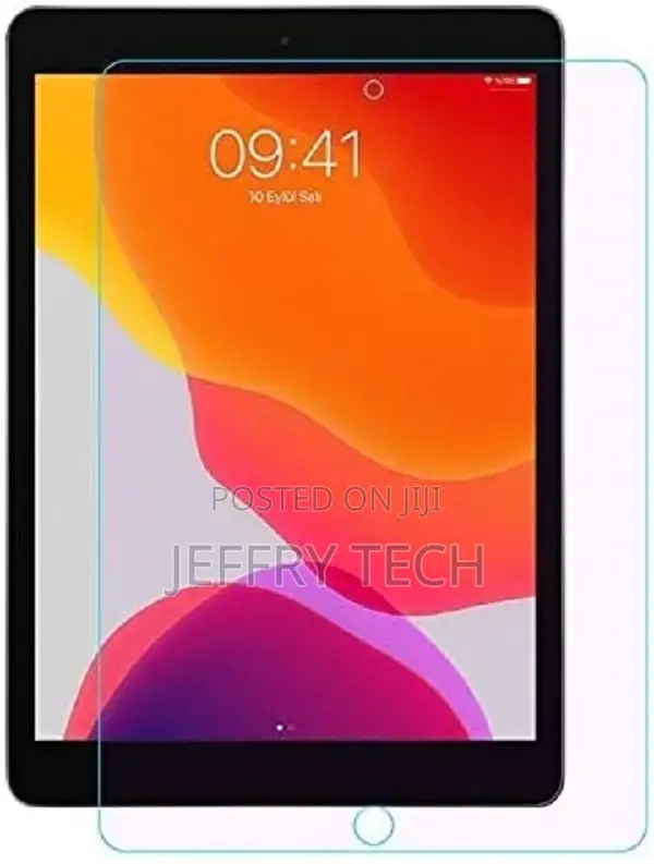 For iPad 10.2 (2019) Tempered Glass Screen Protector Full Sc