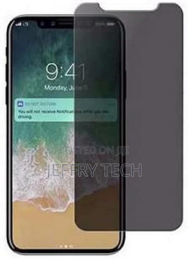 PRIVACY Glass Screen Protector for iPhone X - Supreme Glass - main view