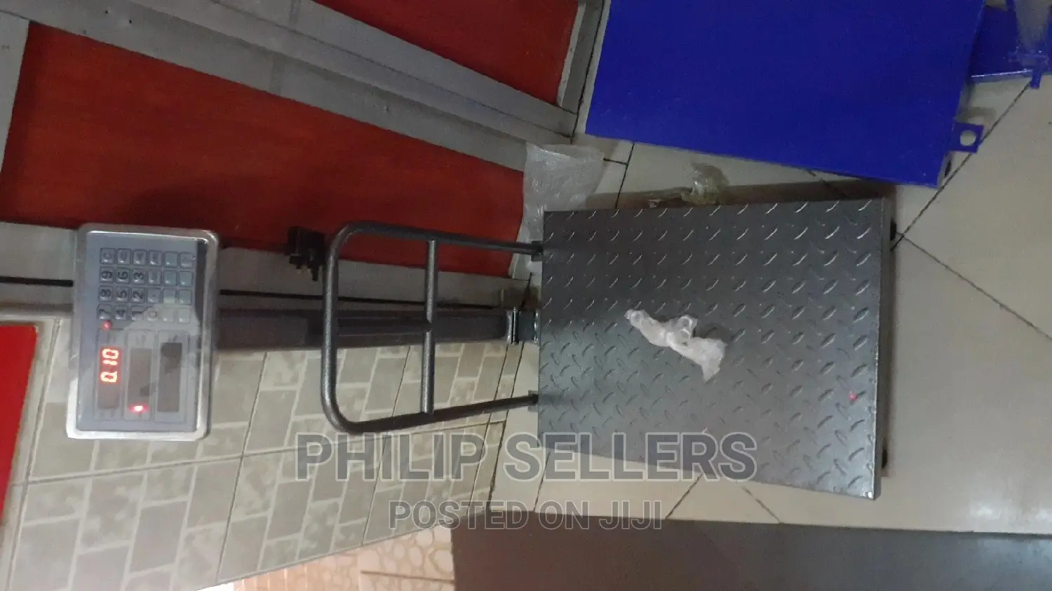 Platform (Blue)Heavy Duty Weighing Scale for Weighing