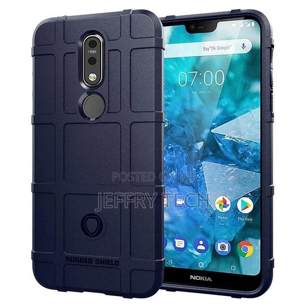 Rugged Shield Silicone Full Cover Case for Nokia 7.1 5.84" - main view