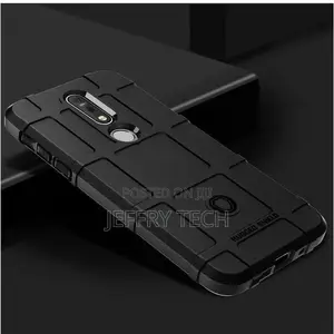 Rugged Shield Silicone Full Cover Case for Nokia 7.1 5.84"