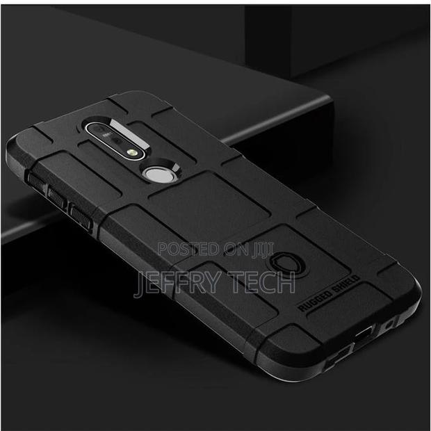 Rugged Shield Silicone Full Cover Case for Nokia 7.1 5.84" - thumbnail 3