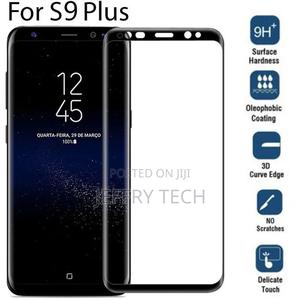 Samsung Galaxy S9 Plus Black 3D Full Coverage Curved Temper - thumbnail 2