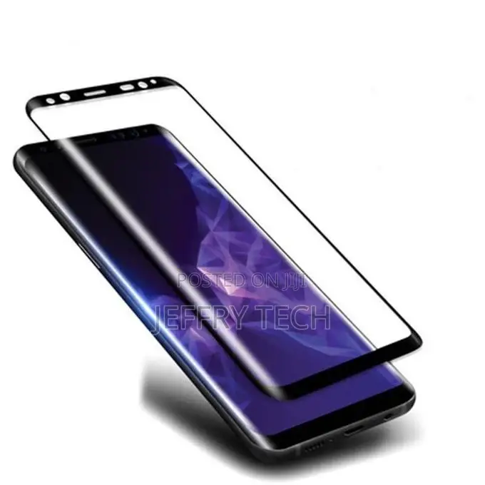 Samsung Galaxy S9 Black 3D Full Coverage Curved Tempered Gla