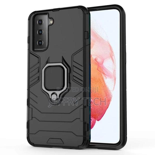 Case Rugged for Samsung S21FE -BLACK - main view