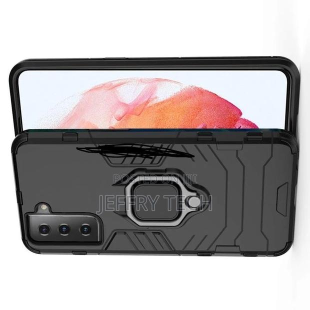Case Rugged for Samsung S21FE -BLACK - thumbnail 3