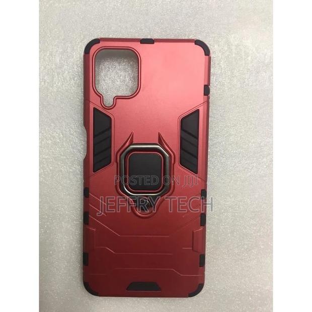 Samsung Galaxy A12 5G Back Cover -Red - thumbnail 2