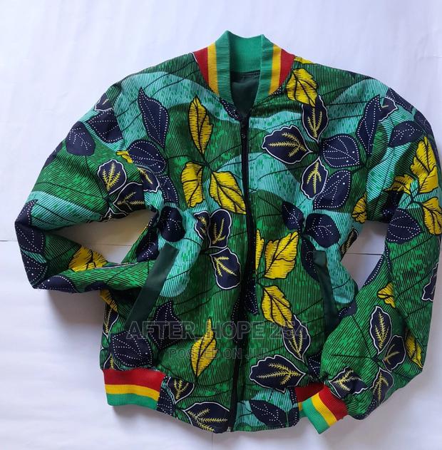 Bomber Jackects Ankara Prints - thumbnail 2
