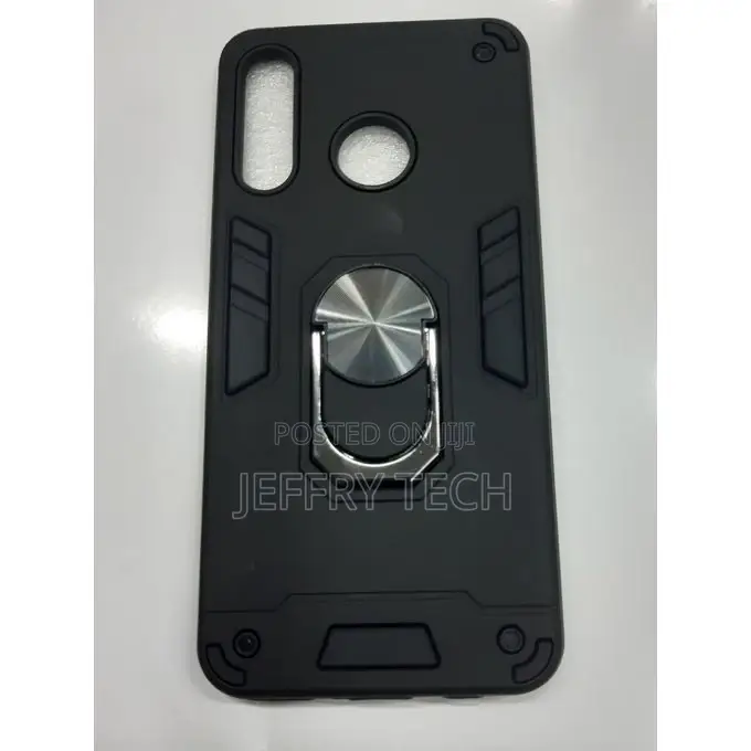 Silicone Case Huawei P20 Lite Case (Black Cover)