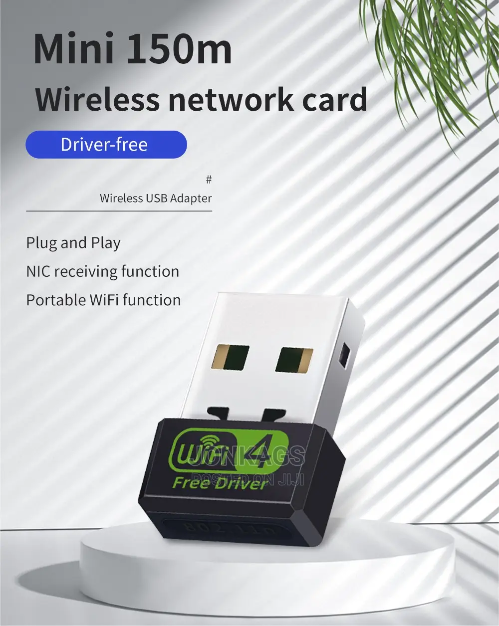 2 in 1 Wifi Adapter With Bluetooth Capabilities