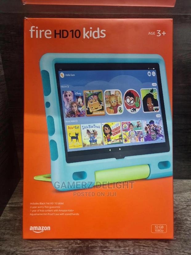 New Amazon Fire HD 10 Kids Edition 2021 32 GB - thumbnail 3