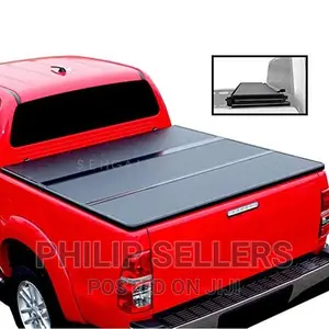 Hard Tri Fold Tonneau Cover Lid For Toyota Hilux Revo / Vigo