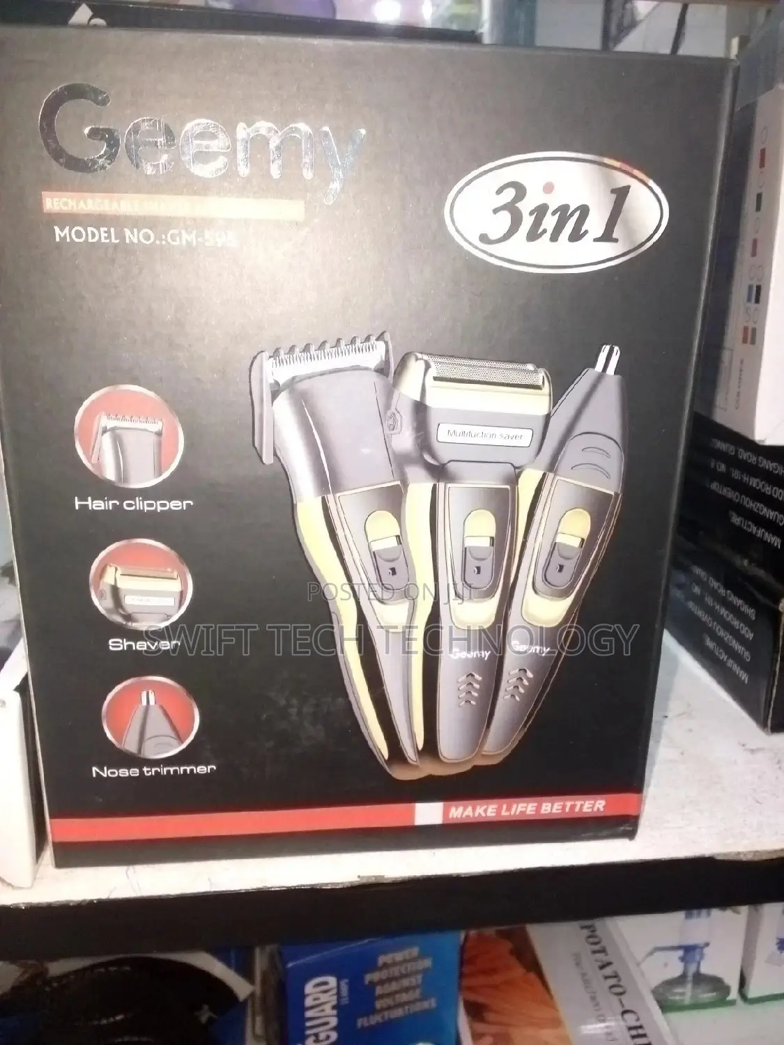 3 in 1 Geemy Shaver