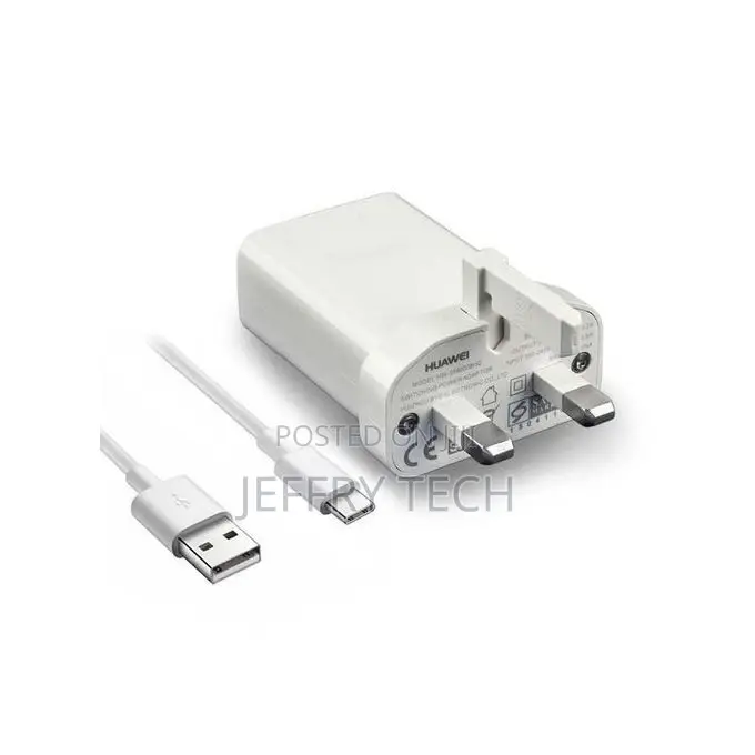 Huawei Fast Charger With Type C Data Cable