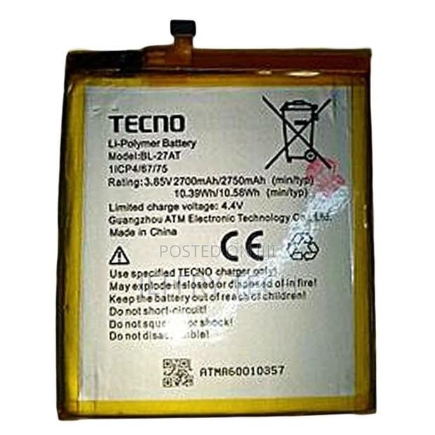 Tecno Phantom 6 Battery -Silver Yellow - main view