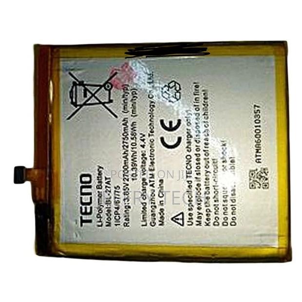 Tecno Phantom 6 Battery -Silver Yellow - thumbnail 3