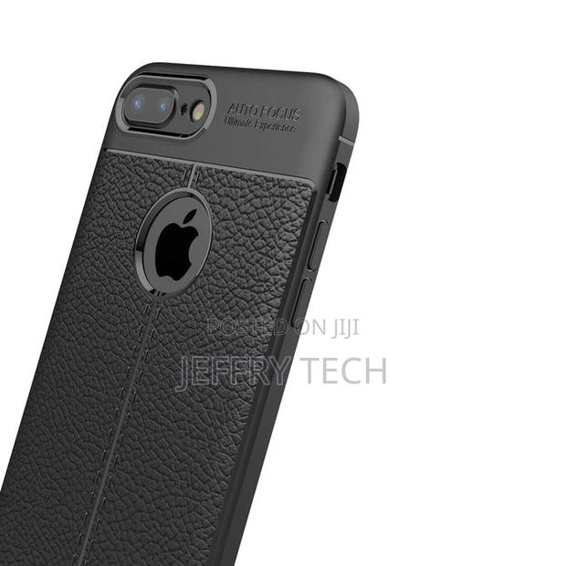 iPhone 8 Plus 7 Plus Litchi Texture TPU Protective Back C - thumbnail 2
