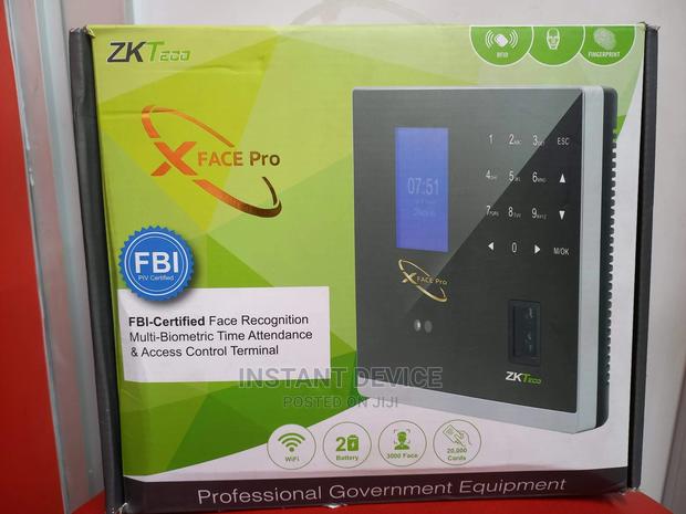 Zkteco Xface Pro Time Attendance and Access Control Terminal - thumbnail 3