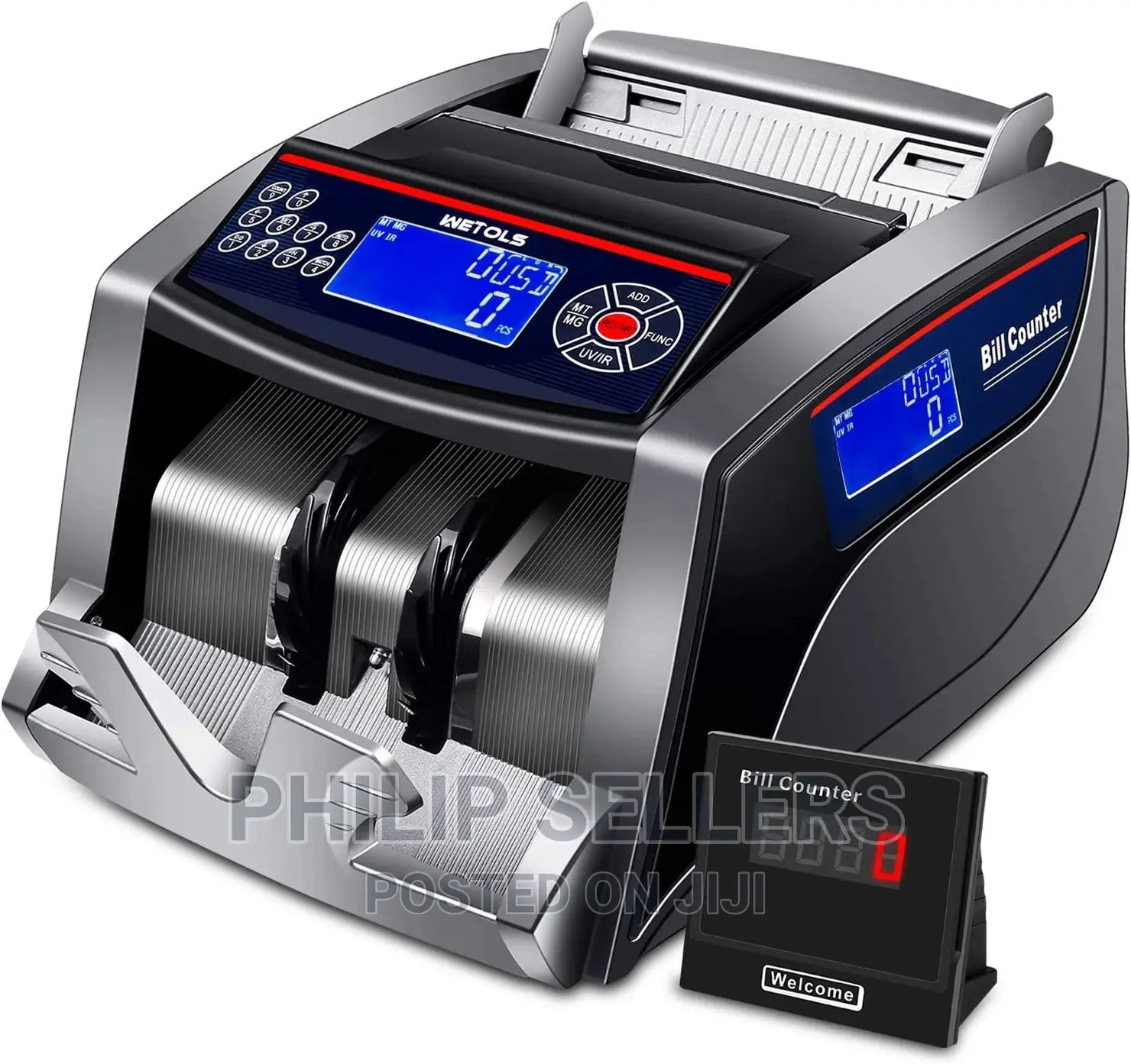 Fake Money Detector Banknote Money Counter 5800d UV/Mg Multi
