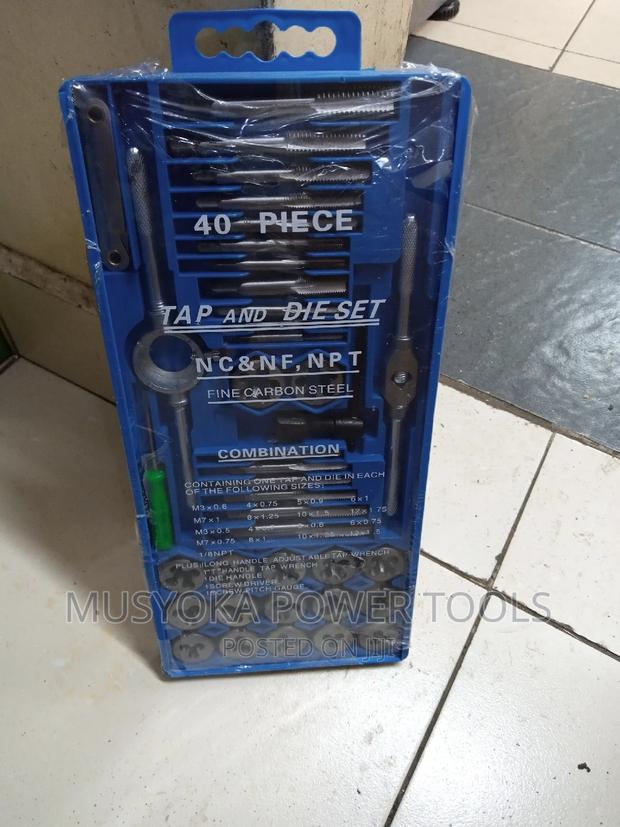 Tap Die Set 40 Pcs Metric Hand Threading Tungsten Screw