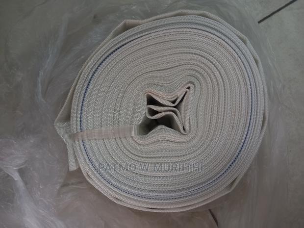 White Canvas Delivery Pipe 2" Diameter 30M - main view