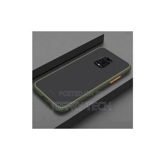 Silicone Matte Cover Case for Xiaomi Note 9 Pro - thumbnail 2